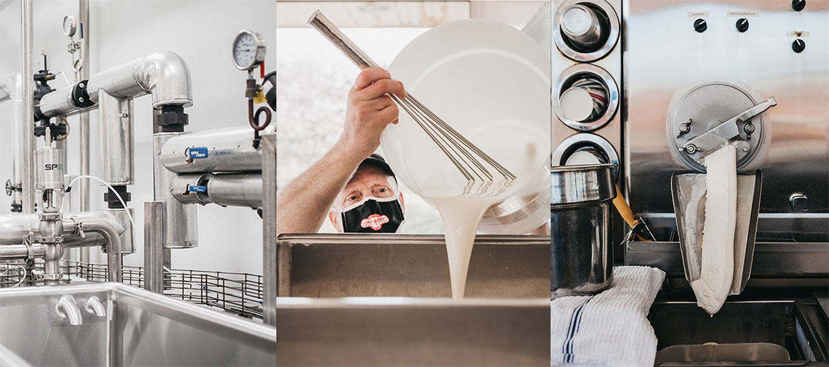 All-natural frozen custard is made with specialized equipment